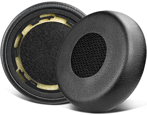 SOULWIT Earpads Replacement for Jabra Evolve 75(75UC 75MS 75SE) Stereo Wireless Bluetooth Headset, Ear Pads Cushions with Noise Isolation Memory Foam - Black