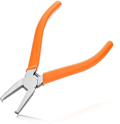 LEONTOOL Engineer Tip Cutter with 90 Degree Ultra-Sharp Blade, Transverse End Cutter with 6mm Flush Jaw Long Nose End Cutting Plier Nipper End Cutter for Precision Plastic Model, SMT/SMD Chips