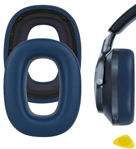 Geekria Cuscinetti auricolari di ricambio compatibili con Bowers & Wilkins Px8, Px7 S2 (non adatti a Px7, Px7S2e) per cuffie, parti di riparazione (Blu)