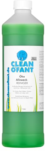 CLEANOFANT Allzweckreiniger Konzentrat Öko | 1 Liter | Natürliche fettlösende Kraft - Haushaltsreiniger für Küche, Bad, Boden, Möbel - Universalreiniger Streifenfrei