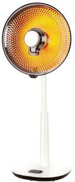 Wintem Stufa a Parabola 35cm con Telecomando e Timer Fino a 7,5 Ore con Potenza Regolabile 400/900W - Comdo Display Led per un Controllo Veloce e Intuitivo - Basso Consumo con Altezza 35cm