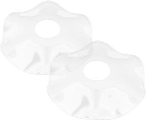 Hemobllo 2stücke Glas Kerzenständerplatte Stabkerzen Tropfschutz Durchsichtiges Kerzenhalterring Wachsfänger Dekorativer Teller Für Kerzenhalter Hochzeitstabletter