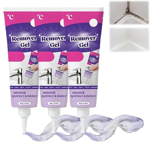 Gel Antimuffa, Potente Gel Detergente per La Casa, Altamente Efficace Nella Penetrazione, Adatto per Fughe Tra Piastrelle di Bagno E Cucina, Pareti E Fughe, Pulizia Rapida, Formula Sicura (3)