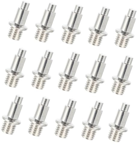 ibasenice 32piezas Clavos De Metal para Zapatillas Deportivas De Atletismo Antideslizantes para Pista y Campo para Carreras De Velocidad y Salto