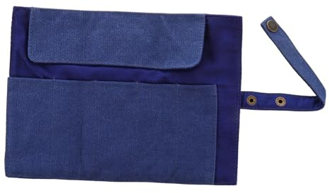 VANZACK Estuche Portátil Para Correas y Relojes De Lona Lavable Cierre Enrollable Capacidad Para Relojes Pensado Para Viajeros Frecuentes y Uso Diario