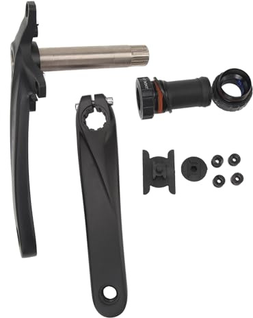 Braccio di manovella per biciclette set leggero accurato in lega di alluminio singolo braccio manovella per mountain mountain mountain
