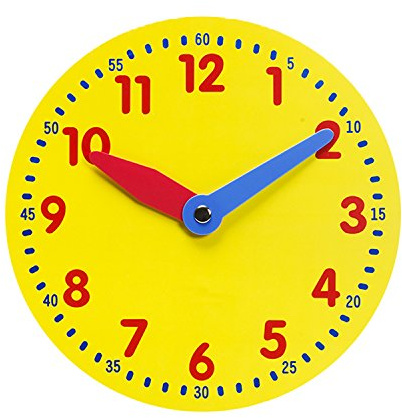 Didax DD-211783 Magnetic Demonstration Clock, 12 Diameter