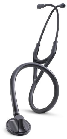 3M Littmann Stethoskop Master Cardiology mit Gratis Gravur und Penlight (Black Edition)