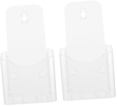 SHINEOFI 2stücke Dokumentenhalter Transparentes Display Für Broschüren Und Informationen Für Und Empfangsbereiche Und Modern Gestaltet