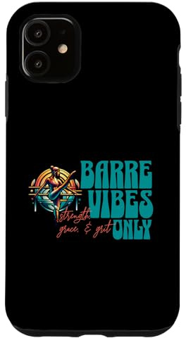Hülle für iPhone 11 Barre Vibes Only - Strength Grace Grit Motiv