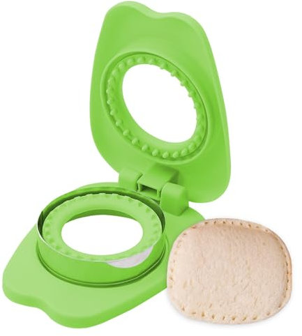Raypontia Sandwichmaker - 16,2 * 12,5 * 4,5 Cm Sandwich-Schneider Und Versiegelungsgerät,Sandwichschneider,Brotausstechformen,Sandwich Formen Cutter,Sandwichformen Brot Ausstecher Quadrat Und Runde