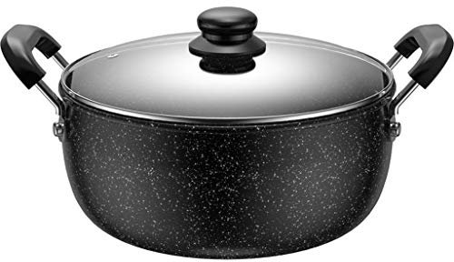 XUEXUDO Pentola per zuppa Pentola Antiaderente Pentola a Vapore Pentola Calda per Uso Domestico Zuppa Pentola per stufato Dormitorio Pentola per Noodle istantanei Pentola per Cottura a induzione