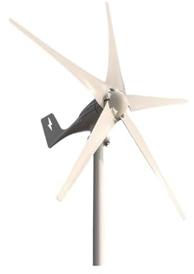 QZCX Turbina Eolica, Piccola turbina eolica energia Libera 3kw 3000w 48v 24v 12v 5 Pale mulini a RV Yacht Farm for Uso Domestico(48V)