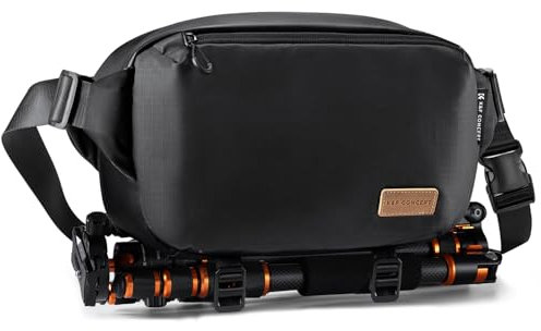 K&F CONCEPT 2 in 1 Sling Bag Everyday Shoulder Bag & Multifunction Photography Crossbody Camera DSLR Backpack Portable Bag