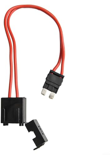Scatola dei fusibili ACC per auto, 1 pezzo, tipo di inserto compatibile con estensione della presa elettrica a bassa tensione utilizzando cavo 16 AWG, lunghezza 230 mm (media)