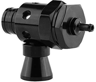 Keenso Auto Überdruckventil, Universal Turbo Blow Off Ventil Auto Kompressor Turbo BOV Ablassventil einstellbar Sound Simulator Kit Turboaufladung und Zubehör