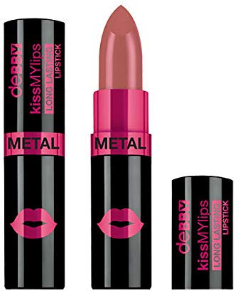 DEBBY KISS MY LIPS LONG LASTING LIPSTICK METAL 15