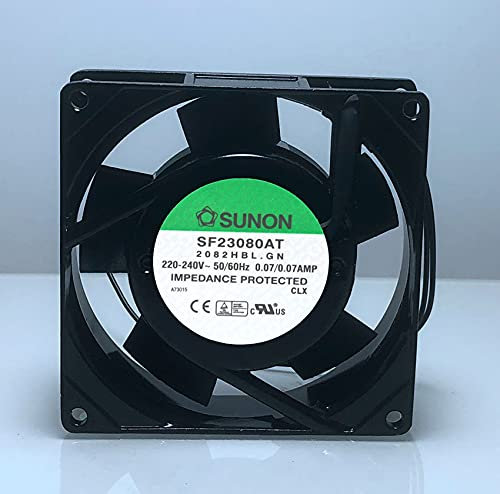 SF23080AT P/N 2082HBL 220V/240V 0.07A 8cm 8038 industrial cabinet distribution box axial fan