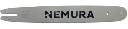 Nemura Guide Chaîne Tronçonneuse - Montage Chaîne 68 Maillons Entraîneurs - avec Coupe 45 cm - Pas de 325 - Jauge de 1,6 mm - Pièces Détachées Outillage Jardin - Marque Française