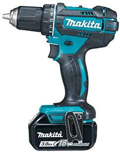 Makita Ddf482F1 - Taladro atornillador (62 Nm Lxt 18 V + 1 batería de 18 V 3 Ah Li-Ion Bl1830B