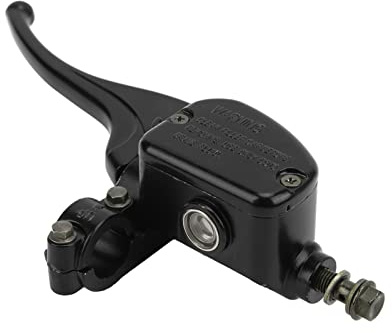 KIMISS Huvudbromscylinderhandtag för Polaris ATV 7/8in Styre, Stållegering Bromsspak Bromshuvudcylinder Abborre Powersports Bromsspakar, Powersports Bromshandtag(Vänster: 261354GA1)