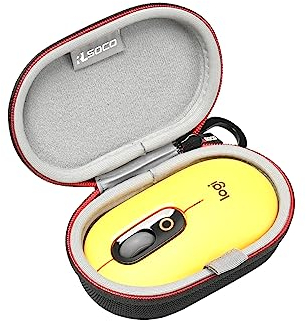 RLSOCO Case for Logitech Pebble Mouse 2 M350s/POP/Pebble M350 Wireless Mouse (Case Only) - Colour Black