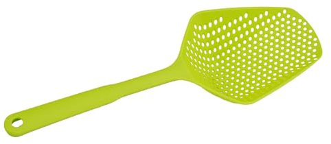 Cucchiaio Per Schiumarola, Colino, Cucchiaio Per Pasta con Fessura, Cucchiaio Per Schiumarola in Plastica, Cucchiaio Per Schiumarola Resistente al Calore, Cucchiaio Per Schiumarola, Per Filtrare Verdu
