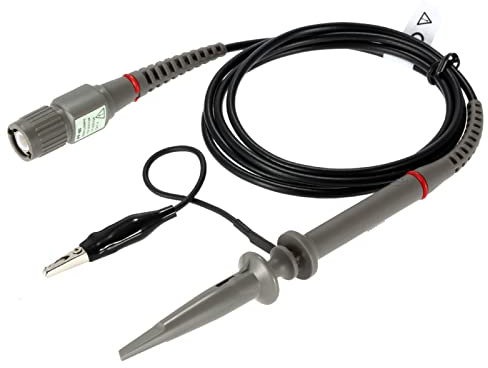 KOZWAY Osciloscopio, Probe de osciloscopio Digital 60MHz Sonda de Clip de osciloscopio con Accesorios MAX.60 0v DC Peak AC X1 X10