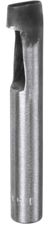 QUARKZMAN 15x5 mm Lochstanzer für Leder, Oval Locheisen für Bohrer, Lochstanze Einzelstanze für Gürtel Uhrenarmbänd Papier Dicke Stoffe Lederarbeiten Riemen