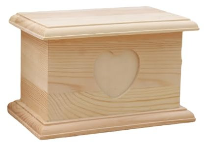 Xuancai Katzen-Box für Beerdigung, mit Fotorahmen, Holzurnen-Box, Andenken, Schatulle, kleines Haustiergeschenk