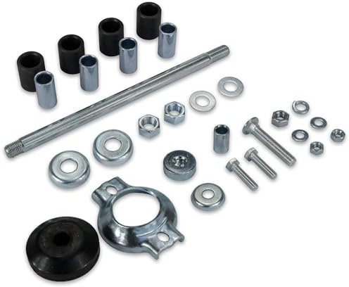 Motorlagersatz und Schwinge (29-teilig) Bolzen, Polyamid Buchsen, Innenrohr, Lagergummi, Schale und Normteile passend für S50, S51, S70, S53, S83