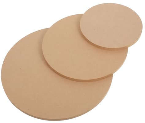 Gatuida 3stücke Stapelbare Keramikformen Aus Holz Hd Kompaktplatte Töpferwerkzeug Tonform Scheiben Für DIY Töpfern Zuhause Küchenteller Modellieren
