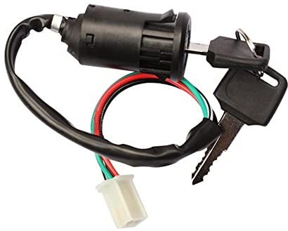Chiave universale per interruttore di accensione per con cablaggio per scooter ATV compatibile con accessori Quad