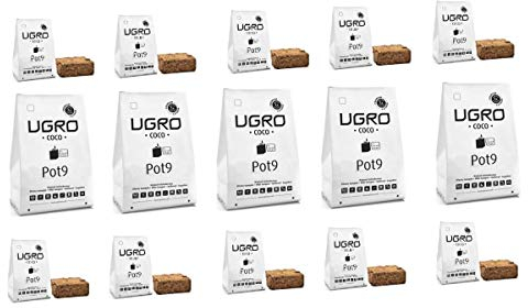 Lot de 15 Pots UGRO Coco 9 litres