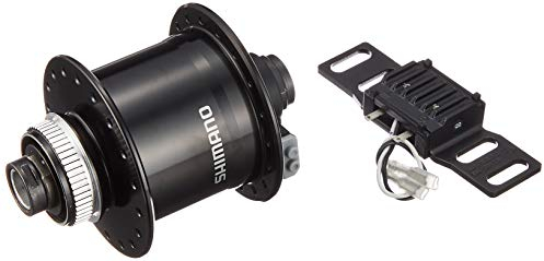 SHIMANO Unisex – Erwachsene Nexus DH-UR705-3 Nabendynamo, schwarz, 36 Loch