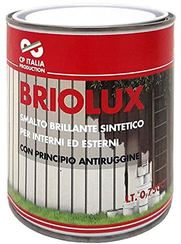 Smalto Briolux Lt.0,750 Bianco Ghiaccio 201 Pz 6,000