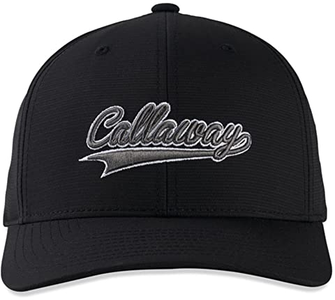 Callaway Unisex Tour Cap Kopfbedeckung Mütze, Schwarz/Charcoal, Einheitsgröße