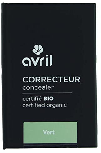Avril - Correcteur Bio - Texture Crémeuse - Application Doigt ou Pinceau - 100% d'Origine Naturelle - Certifié Bio Ecocert - Fabriqué en Italie - 4g
