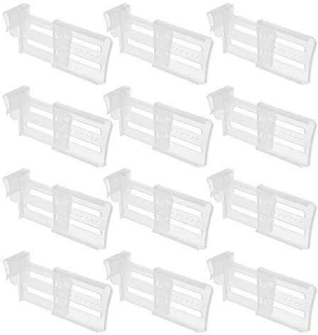 HEMOTON Kühlschrank Tür Organizer 8X5X3Cm - Verstellbarer Trenner Für Kühlschrank Türfach Raumverteiler Zur Effizienten Aufbewahrung Von Gewürzen Und Lebensmitteln