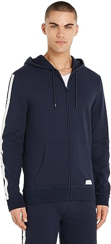 Tommy Hilfiger Herren Hoodie mit Reißverschluss mit Kapuze