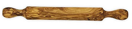 Verano Olive Wood Roller Baking Kitchen Pastry Dough Rolling Pin - 40cm