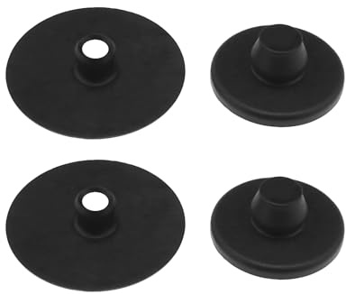 VGOL 2 Sets Auto Fußmatten Schnallen Auto Teppich Schnalle Clip 8E0864227 8E08642299B9 Teppich Anti-Rutsch Schnalle Fußmatten Befestigung Abnehmbare Schnalle Kompatibel mit VW