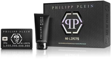 Philipp Plein – Ace of Plein Herren Set mit Eau de Parfum No Limits 50 ml und After Shave 50 ml – Herrenparfüm und Aftershave – Orientalische und holzige Noten – Holzig-orientalisch