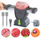 ONCE FOR ALL Juego de Cuchillos de Cocina para Cortar Carne, rebanar y triturar Carne, Cortador Manual de Carne Fresca, rebanador de Alimentos para Carne de Res, Cerdo y Cordero para cocinar en casa,