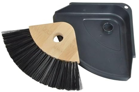 Mini Pelle & Balayette Bambou 23cm Noir