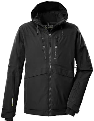 Killtec Herren Ksw 55 Mn Ski Jckt Skijacke/Funktionsjacke mit Kapuze, Schneefang und Unterarmventilation