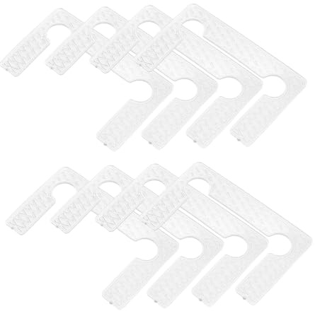 jojofuny 20pièces Joints Caoutchouc Transparent pour Porte De Douche Gaskets De Remplacement pour Adaptés Aux De Bains Et Cuisines