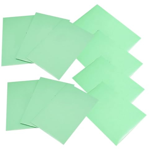 Hohopeti Paño de Limpieza para Joyas de Plata Doble Capa, 10 Piezas, Microfibra Que No Raya, Adecuado para Pulir y Mantener Brillo en Joyería Delicada