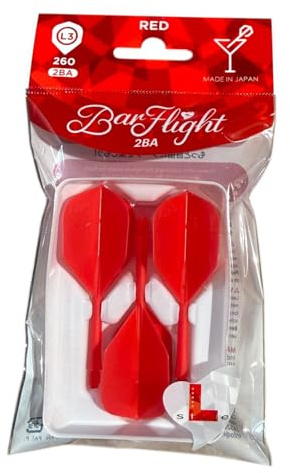 L-style BarFlight Dart-Flight und Schaft, einteilig, L3-Form, 26 mm