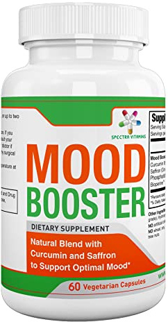 Spectra Vitamins - Mood Booster 60 Caps - Mood Enhancer Capsules Supports Optimal Mood, Stress Relief, Focus, for Men/Women